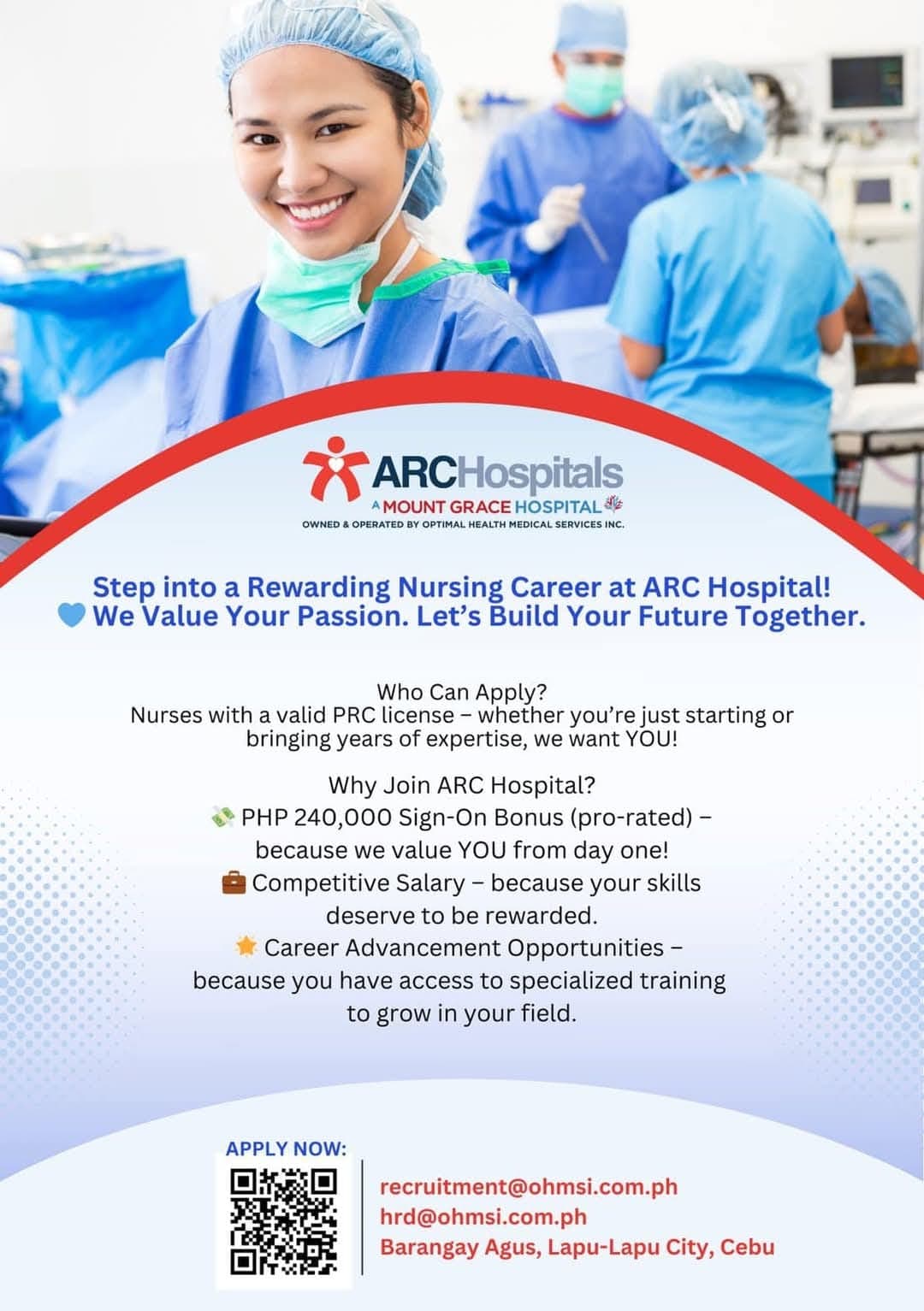 WE ARE CONTINUOUSLY HIRING NURSES
